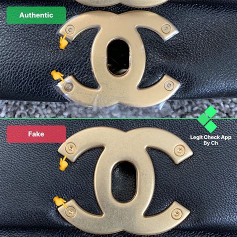 chanel 19 fake vs real|How to Authenticate a Chanel Bag .